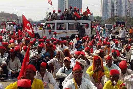 Farmers march